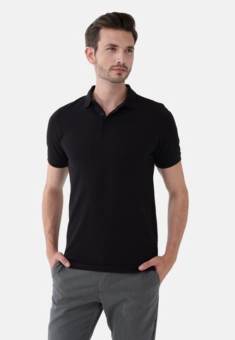 T-Shirt Steffen Klein en noir : devant