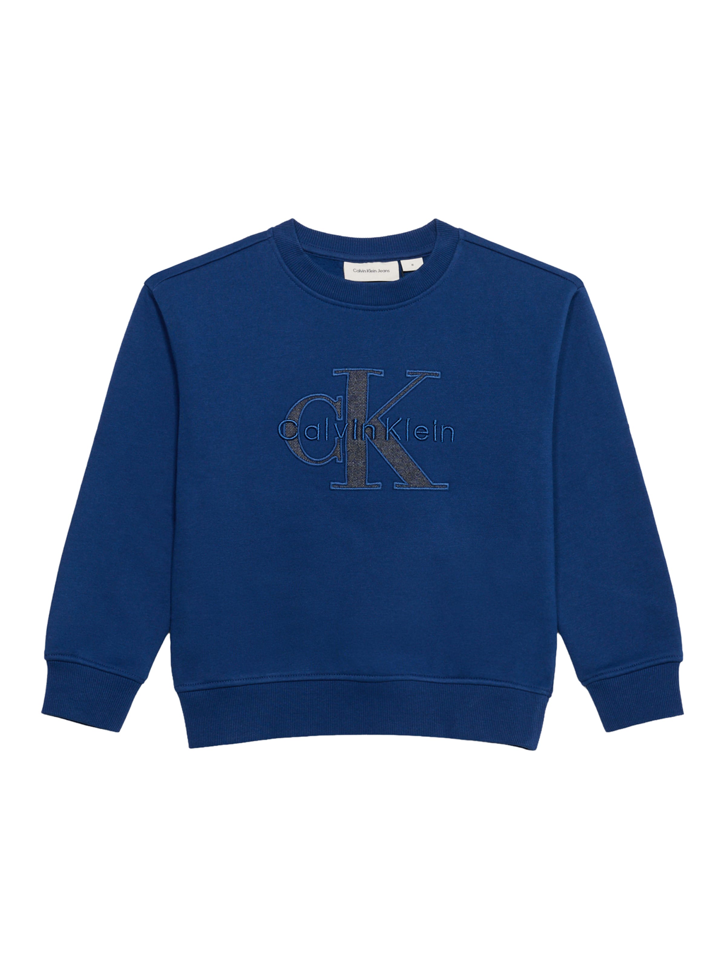 Felpa di Calvin Klein Jeans in blu: frontale