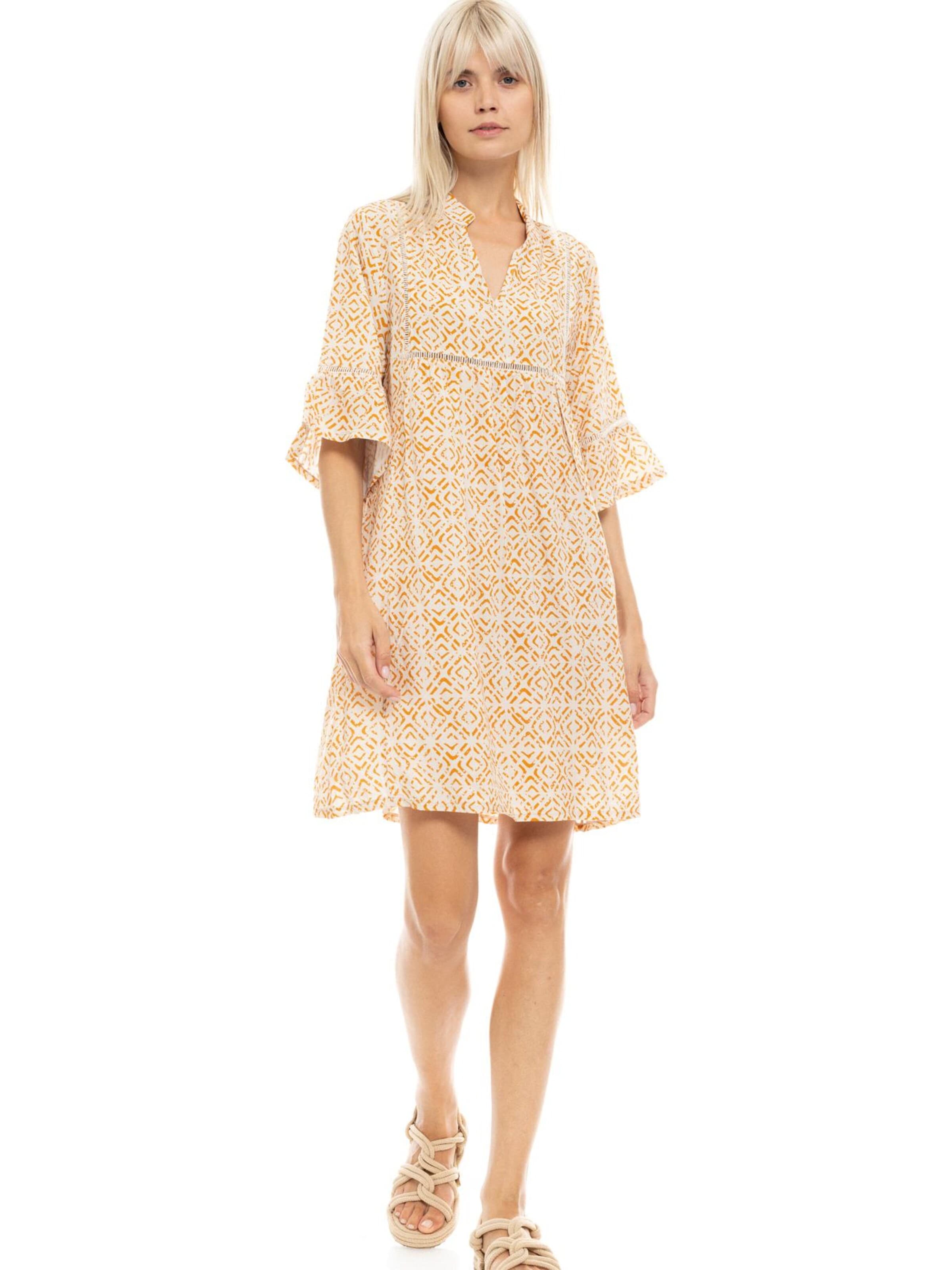 Robe d’été Pink Label en jaune : devant
