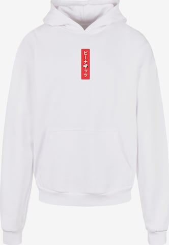 Merchcode Sweatshirt 'Peanuts - House of Snoopy' in White: front