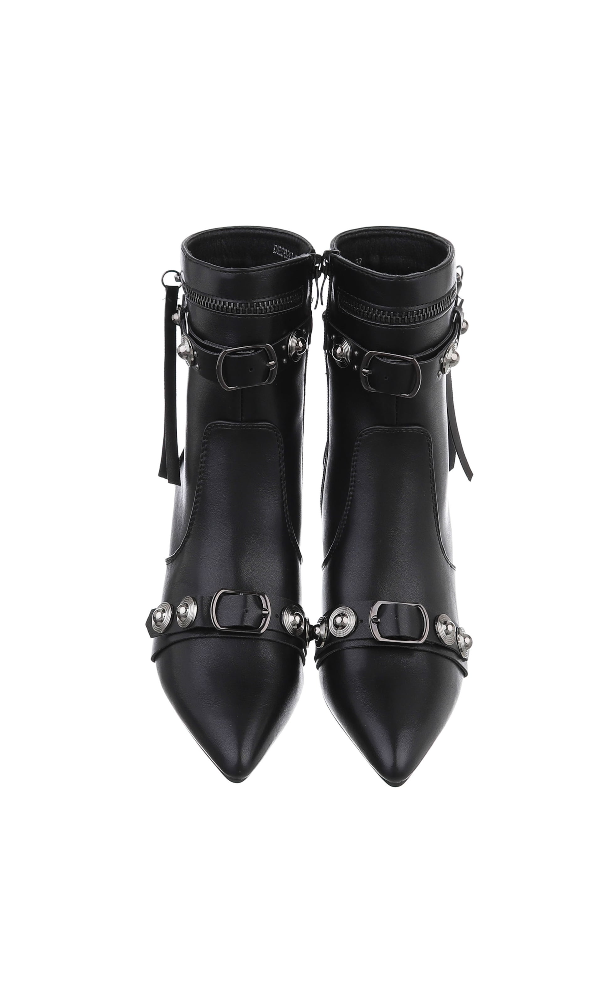 Ital-Design Stiefelette in Schwarz