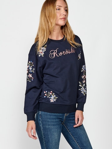 KOROSHISweater majica - plava boja