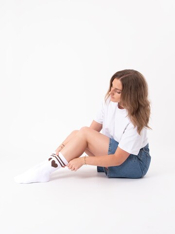 Occulto Athletic Socks 'Venus' in Brown