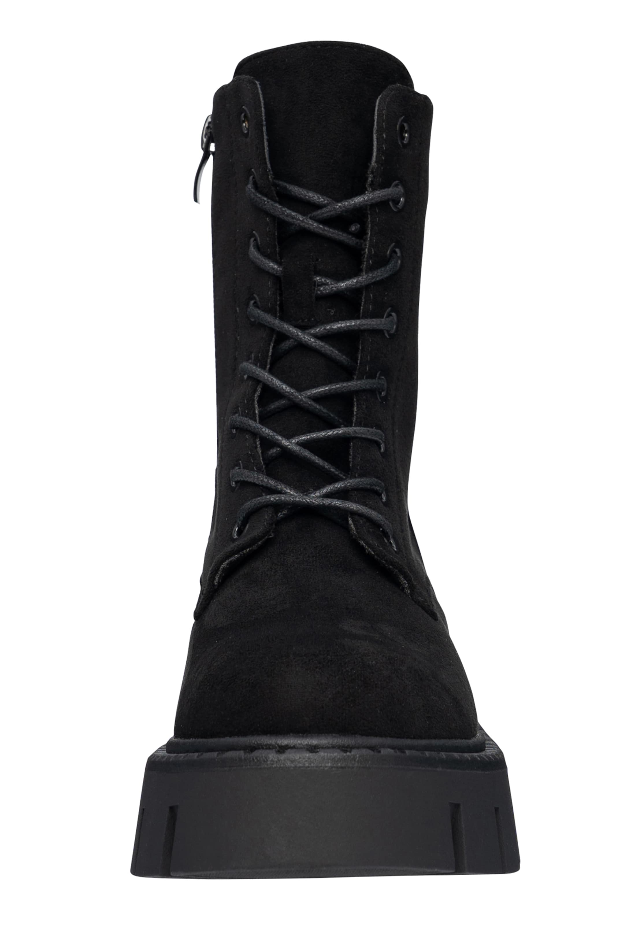 Salinyang Lace-up bootie in Black