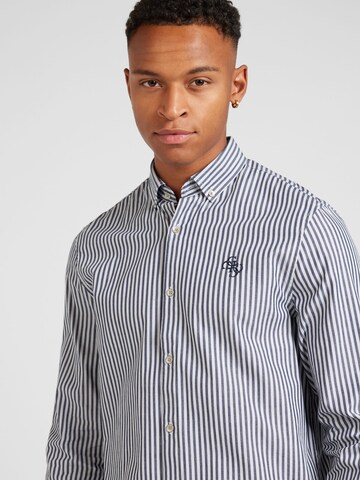 GUESS Regular Fit Hemd in Blau