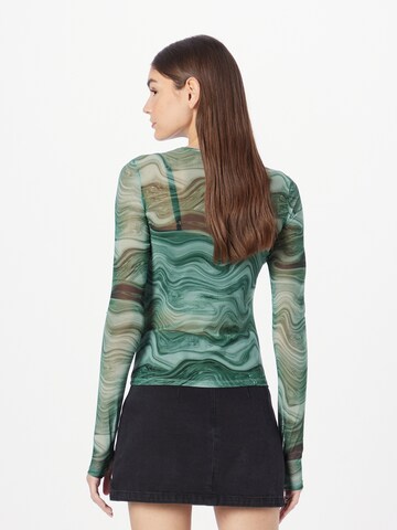 Monki - Camisa em verde