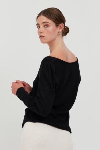 ICHI Sweater 'IHRUVERA' in Black