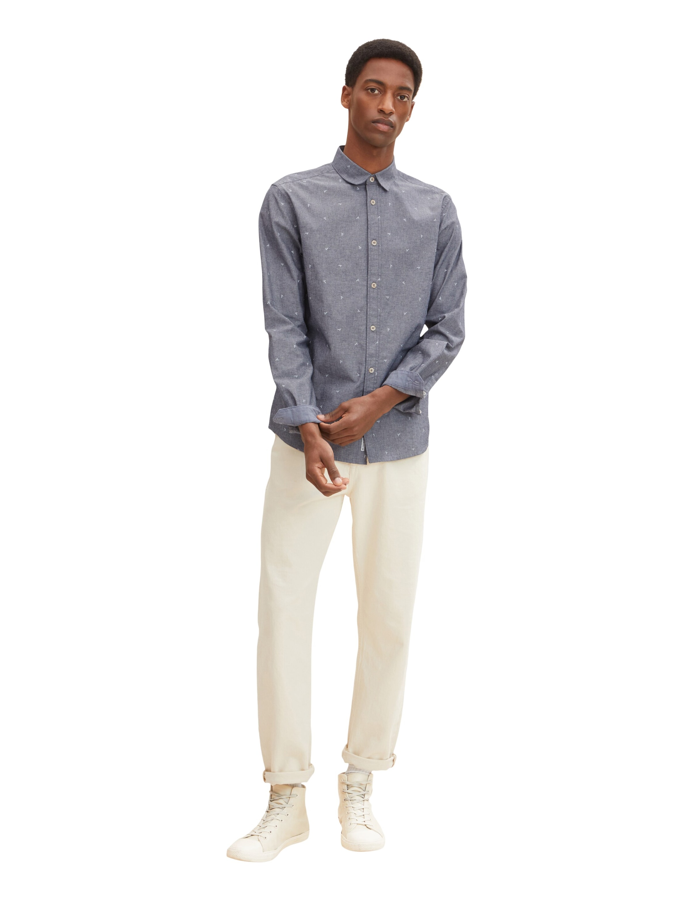 Männer Hemden TOM TAILOR Hemd in Azur, Taubenblau - IJ42152 Männer Hemden TOM TAILOR Hemd in Azur, Taubenblau - IJ42152