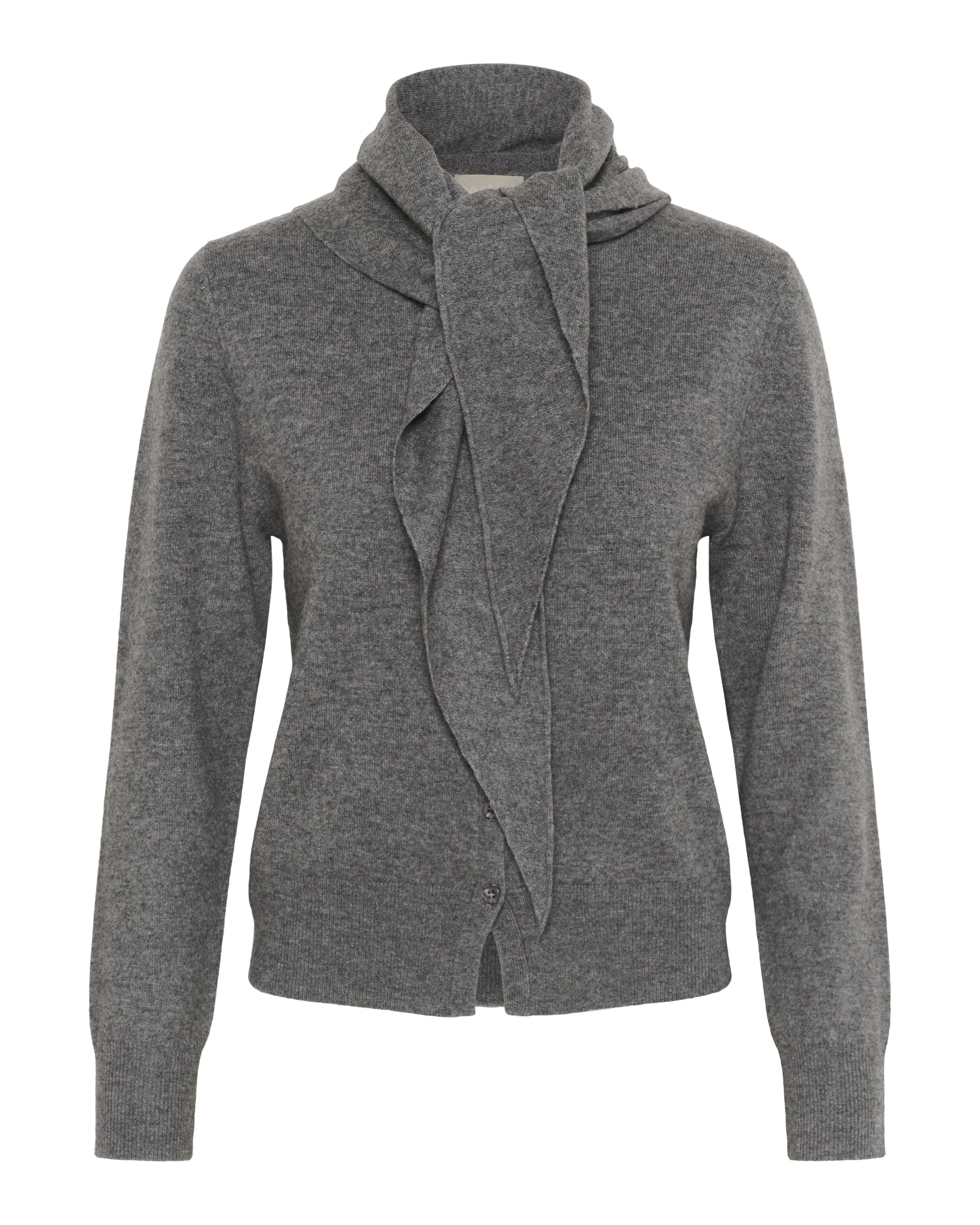 SOAKED IN LUXURY Cardigan 'Molina' i grå: forside