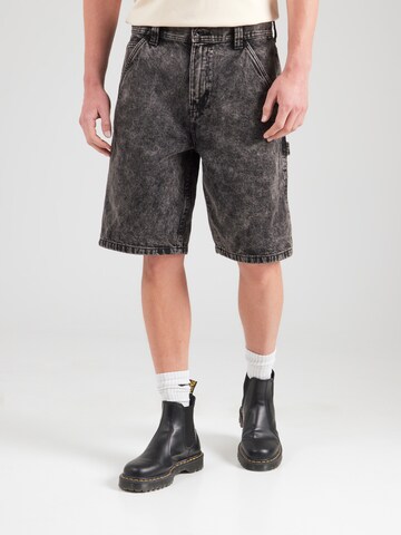 Wide leg Jeans 'DRILL CHORE' di VANS in nero: frontale