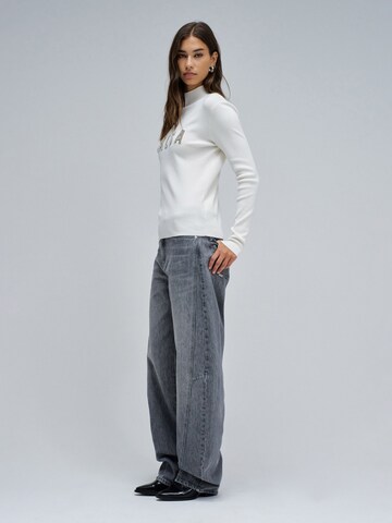 Salsa Jeans Langarm-shirts in Weiß