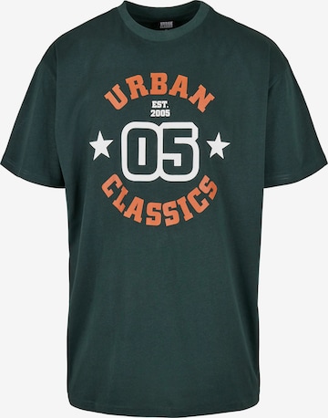 Urban Classics Tričko – zelená: přední strana