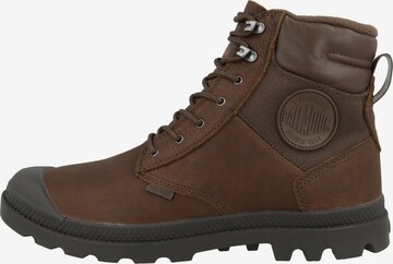 Palladium Lace-Up Boots ' Pampa ' in Brown