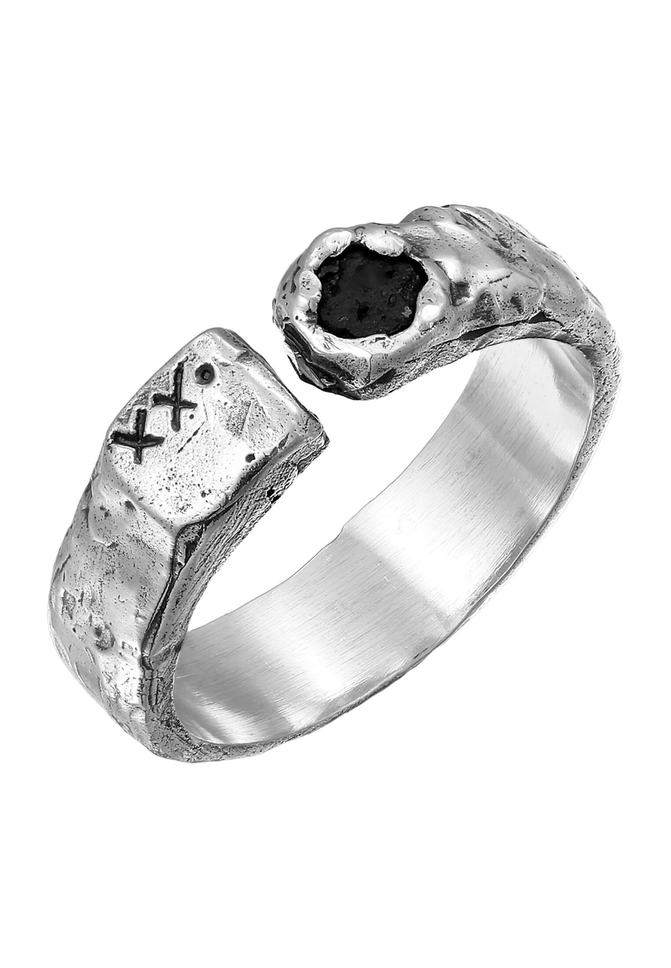 Haze&Glory Ring in Silver: front