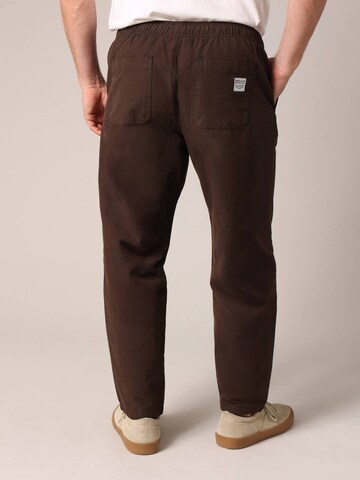 Loosefit Pantalon Deeluxe en marron