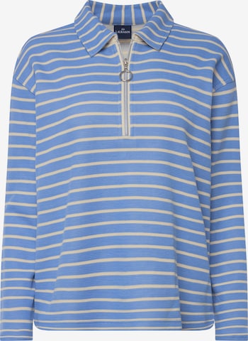 LAURASØN Sweatshirt in Blue: front