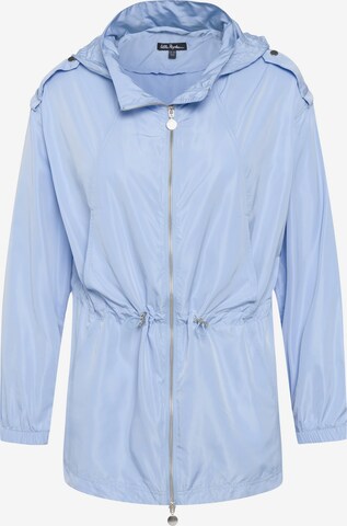 Ulla Popken Between-Season Jacket in Blue: front