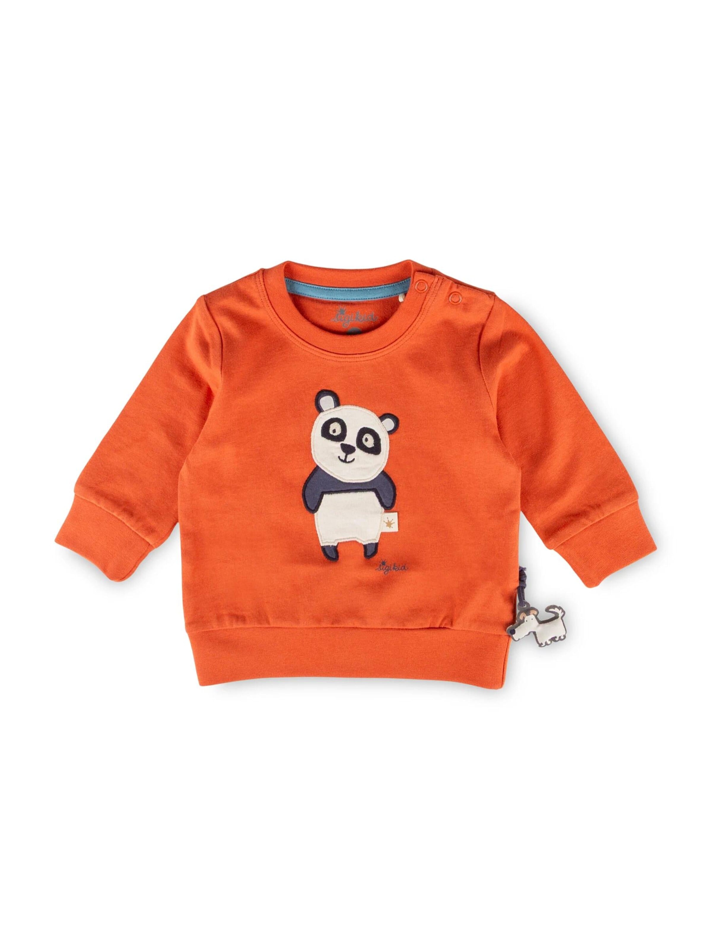 SIGIKID Shirt 'Langarmshirt' in Orange: front