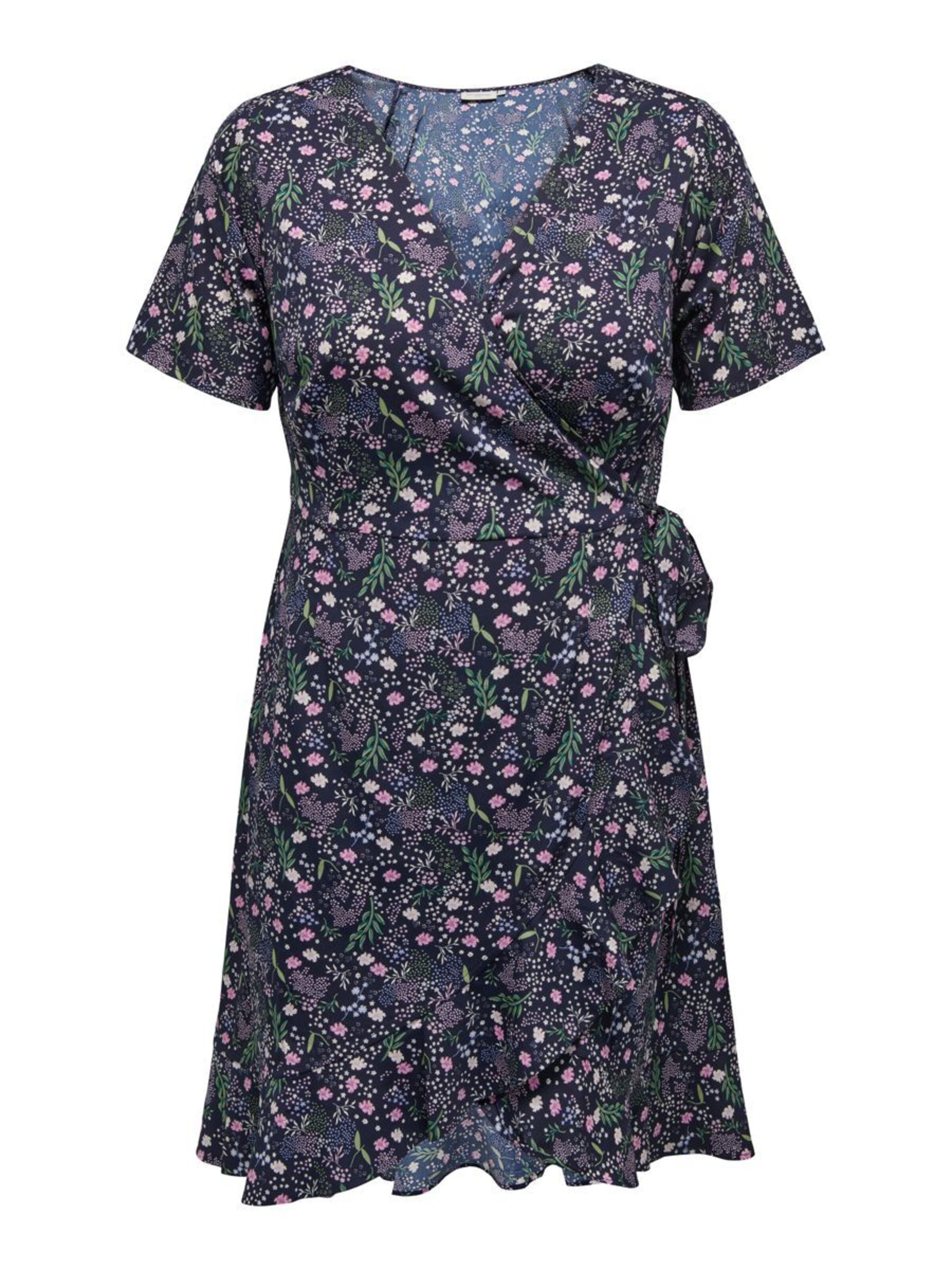 ONLY Carmakoma - Vestido de verano en azul: frente