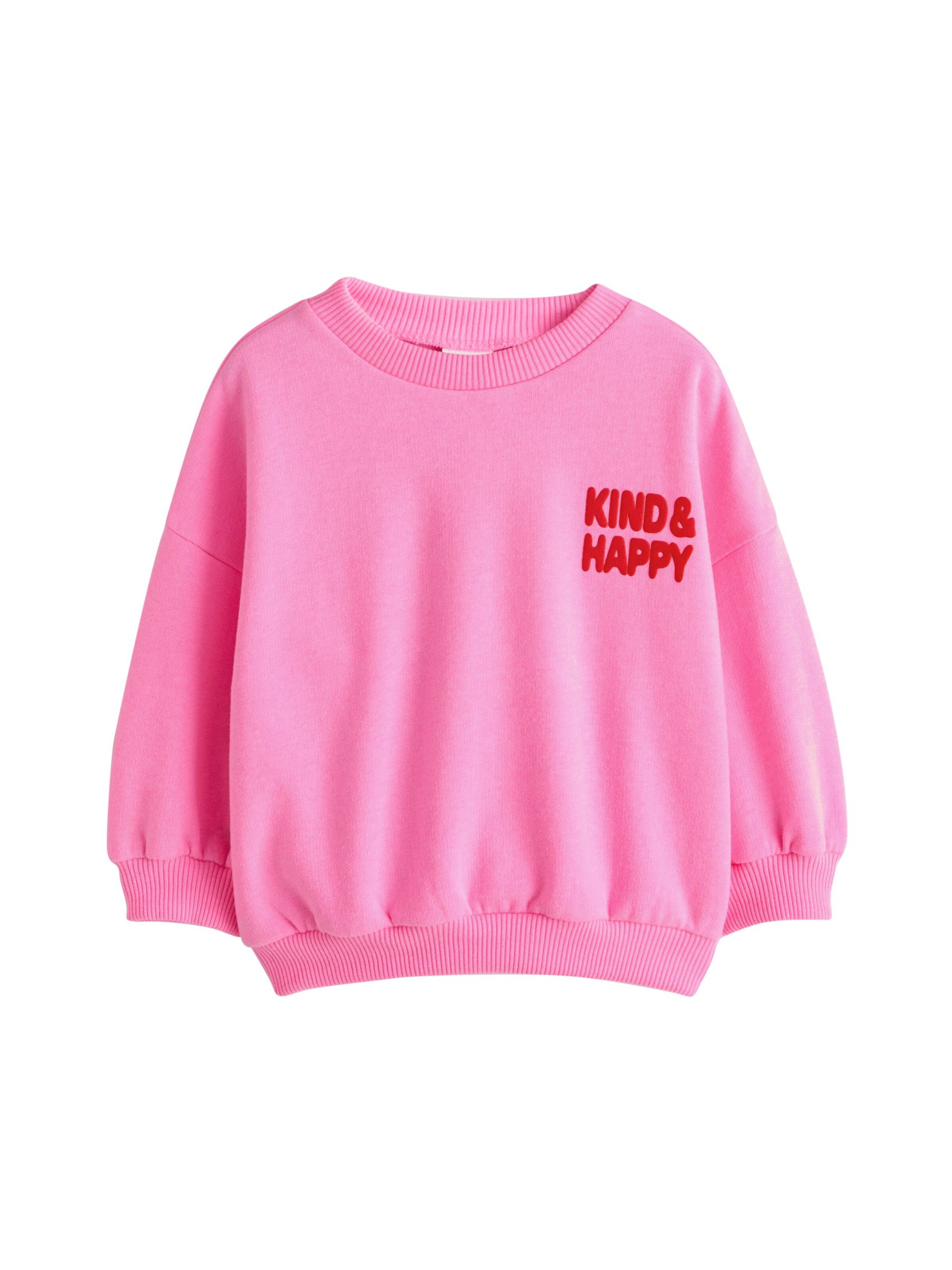 Felpa di Next in rosa: frontale