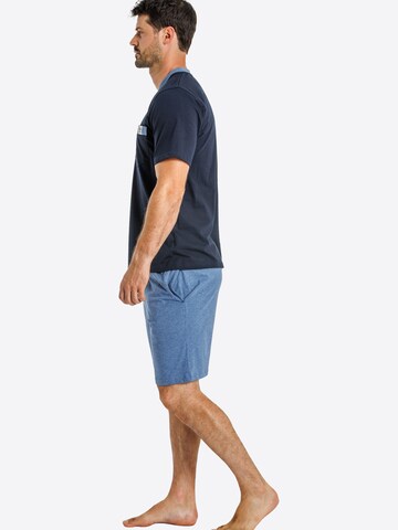 Haasis Bodywear Short Pajamas in Blue