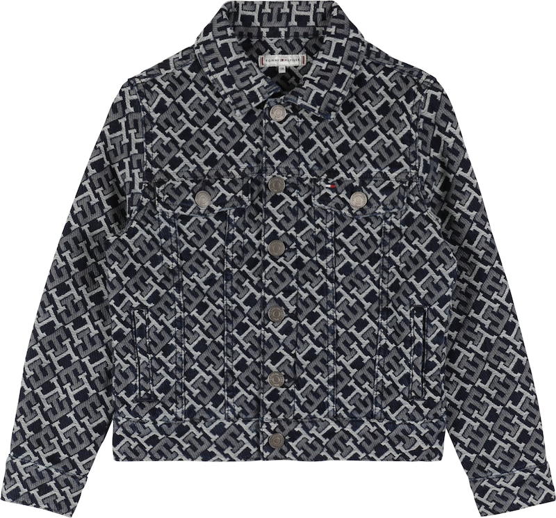 TOMMY HILFIGER Übergangsjacke in Dunkelblau TOMMY HILFIGER Übergangsjacke in Dunkelblau