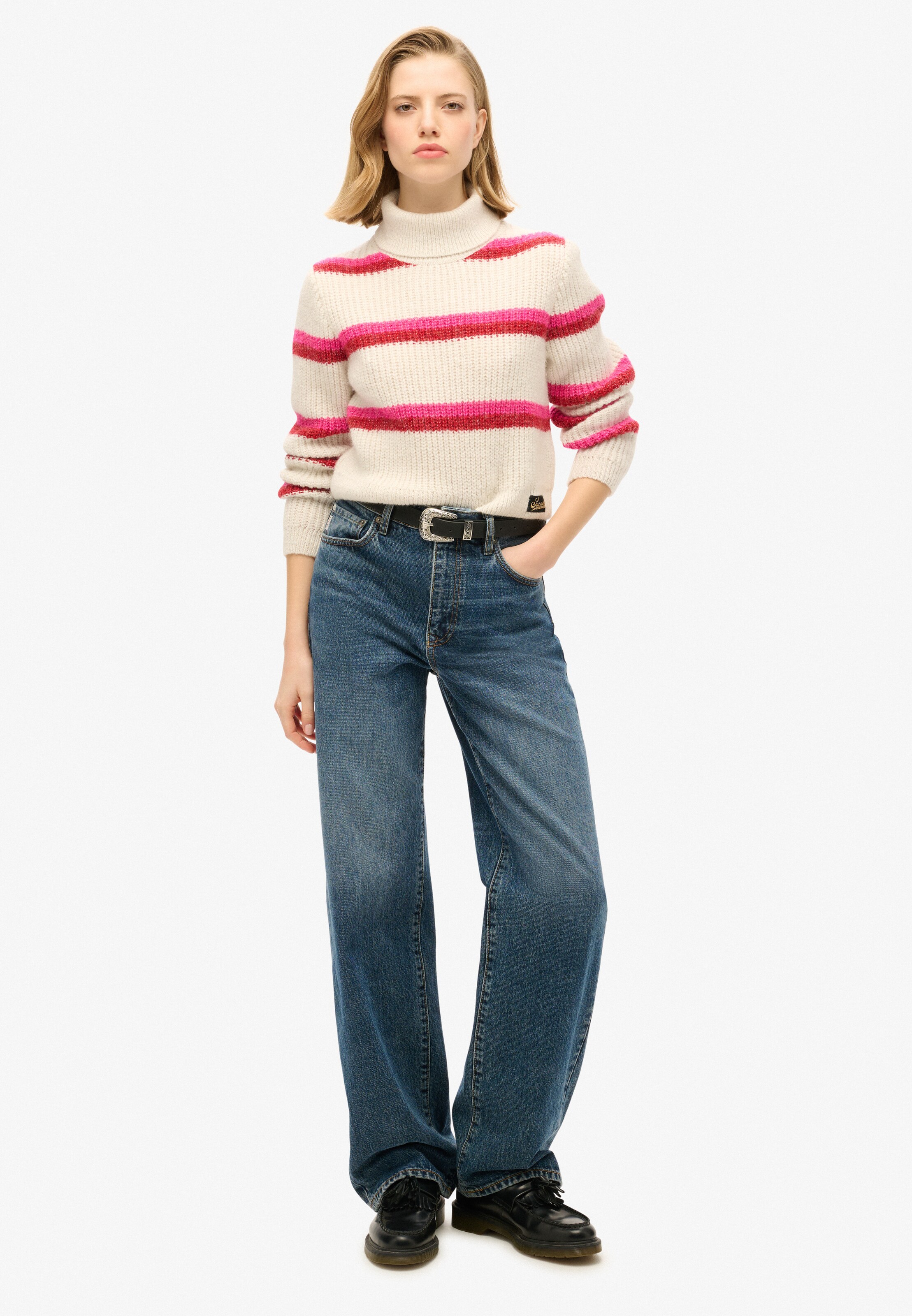 Superdry pullover in Pink