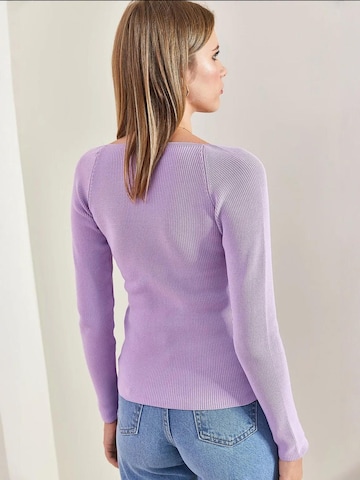 Bianco Lucci - Pullover em roxo