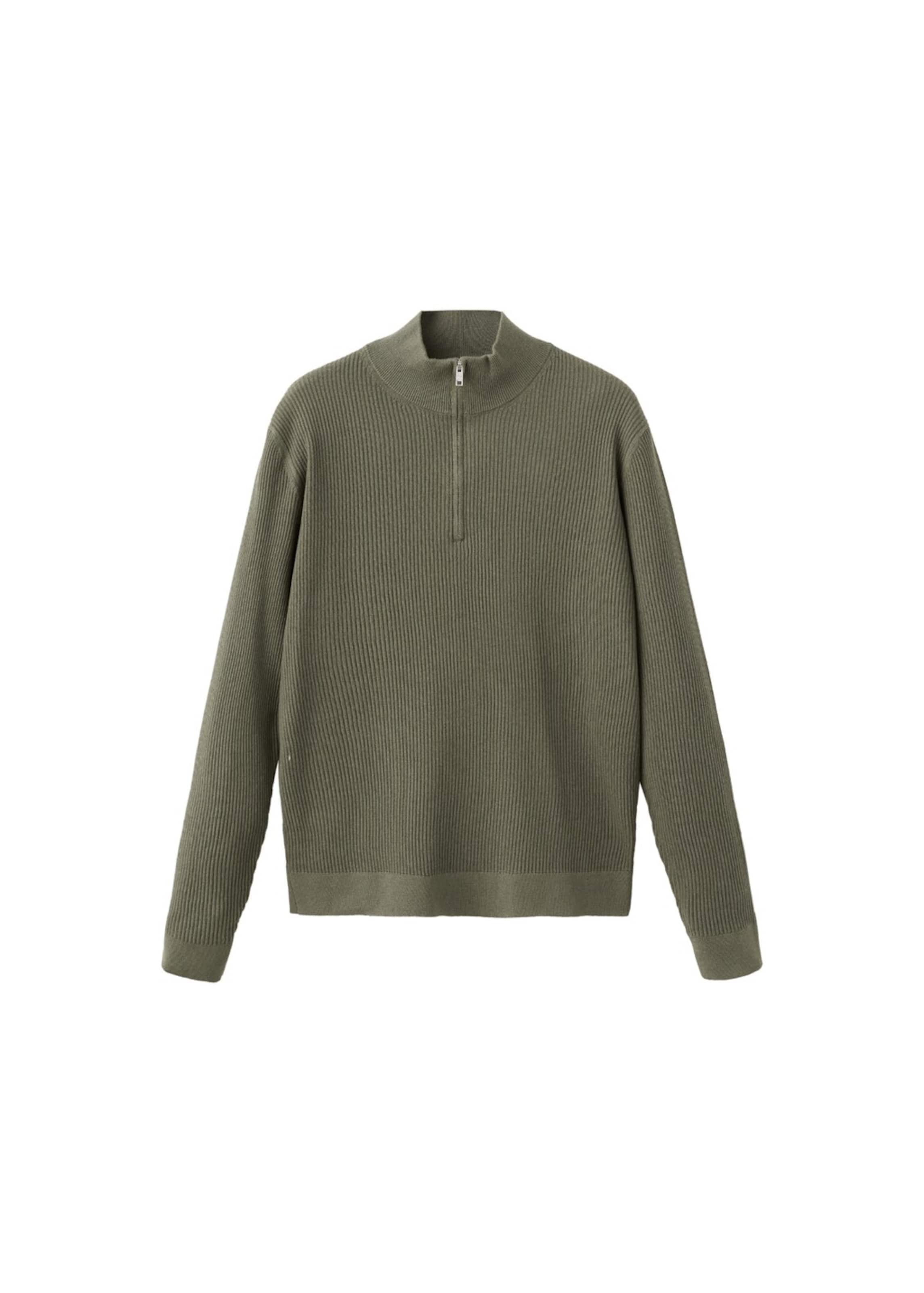 MANGO MAN Sweater 'Antiguap' in Olive, Item view