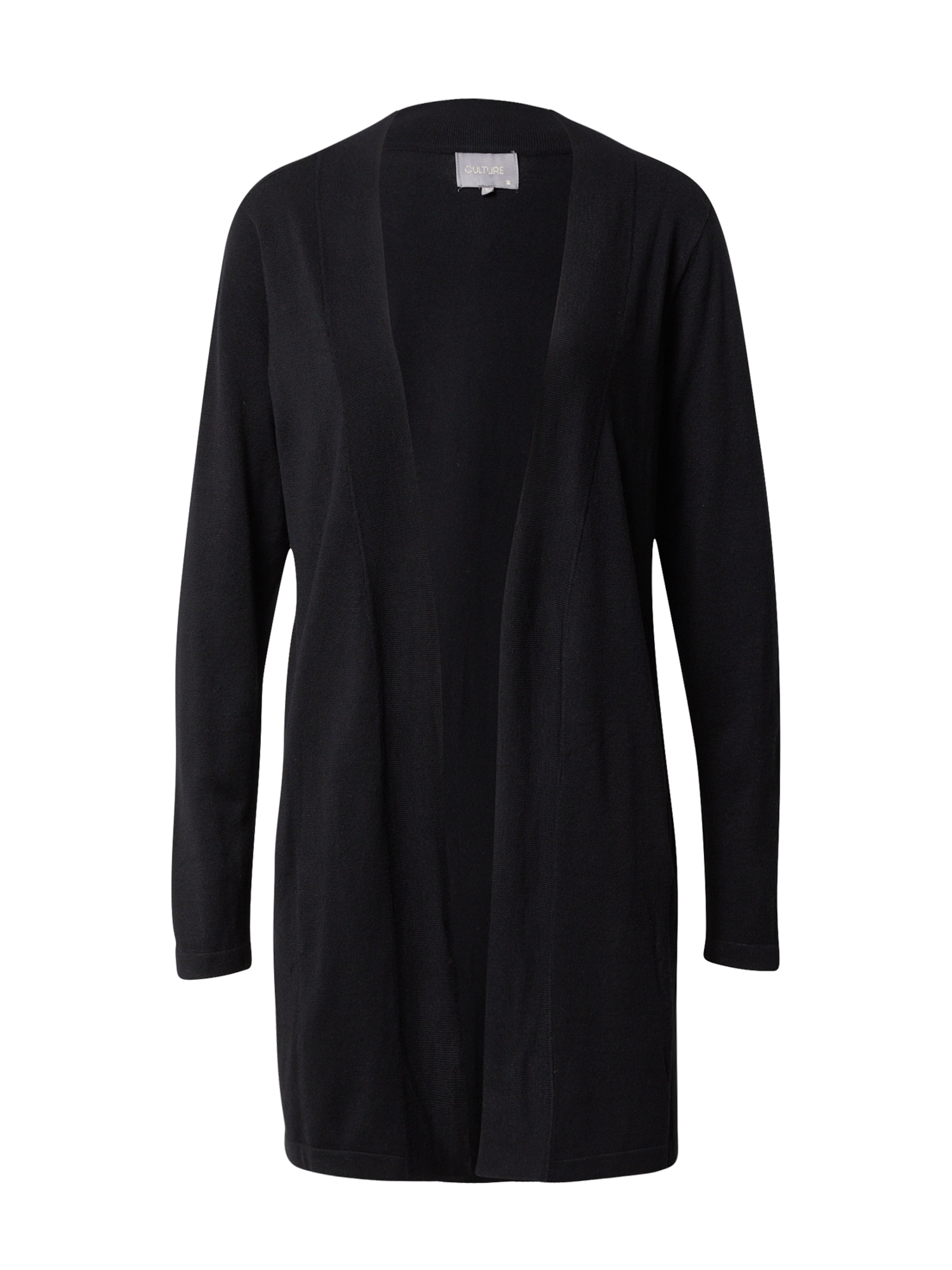 melns CULTURE Adīta jaka 'Annemarie': no priekšpuses