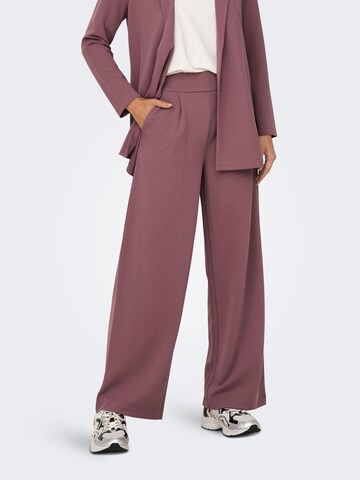 JDY Wide Leg Hose 'GEGGO' in Pink: predná strana