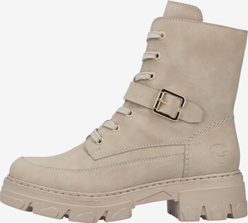 Rieker Boots in Beige: front