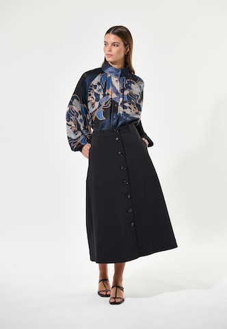 Dea Kudibal Blouse 'Nita' in Blauw: voorkant