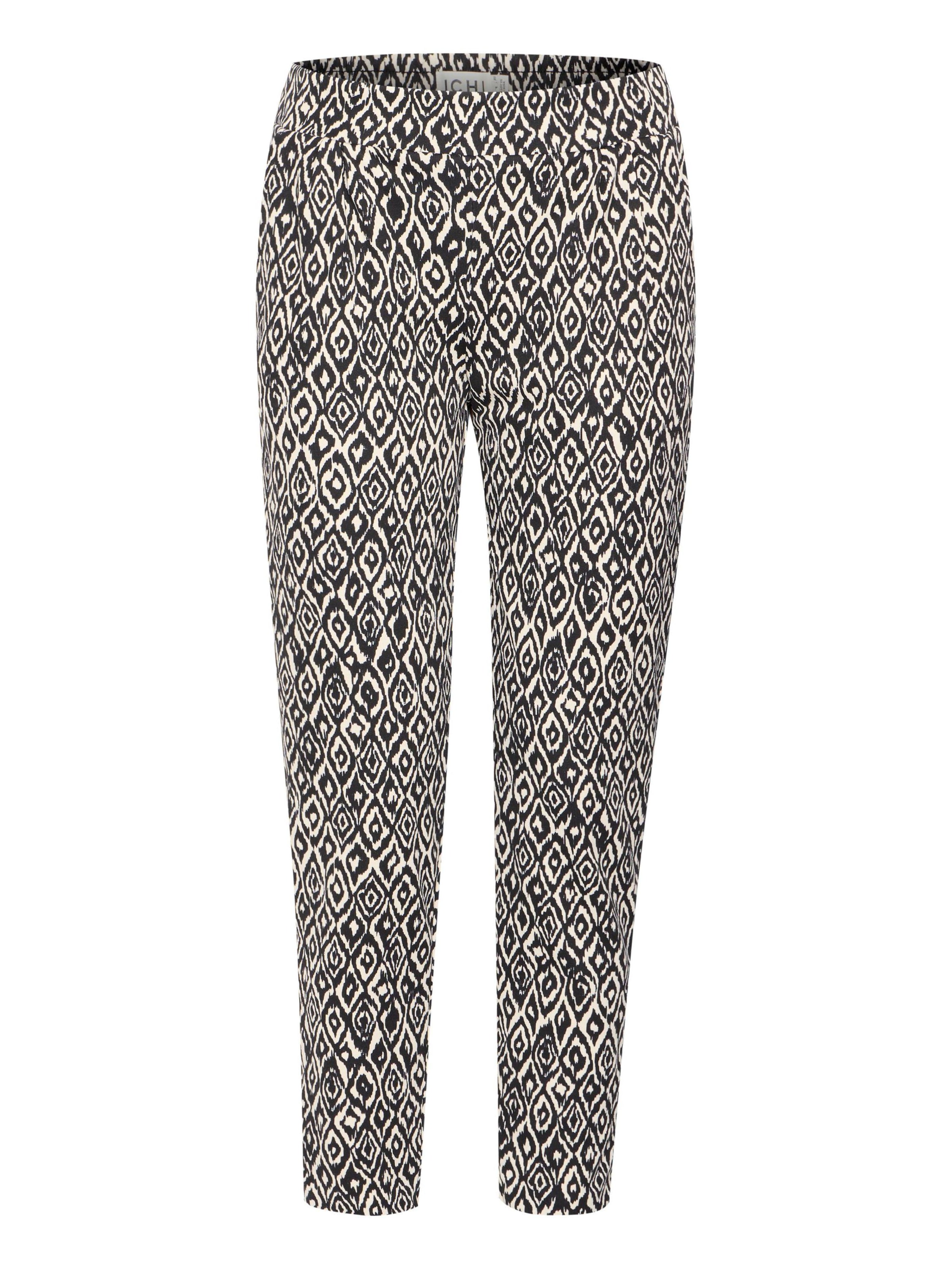 regular Pantaloni con pieghe 'IHKate' di ICHI in nero: frontale