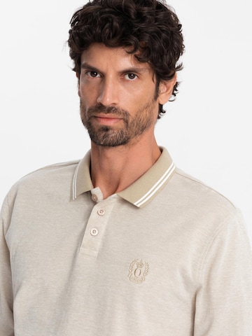 T-Shirt 'OM-POLS-0129' Ombre en beige