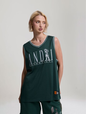 zaļš AND1 Sporta topiņš: no priekšpuses