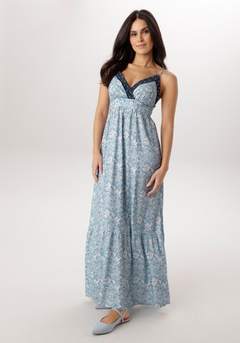 Aniston SELECTED Kleid in Blau: Vorderseite