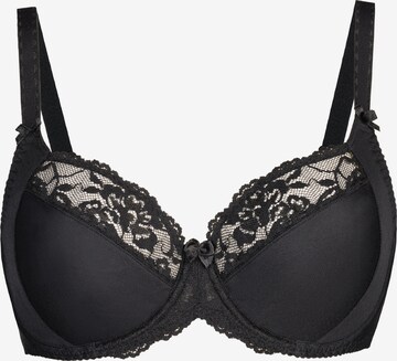 Minimiseur Soutien-gorge 'Ameli' TEYLI en noir : devant