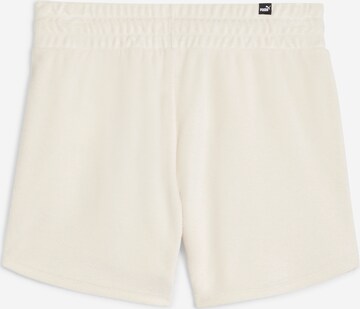 PUMA - regular Pantalón 'ESS Elevated 5' en blanco