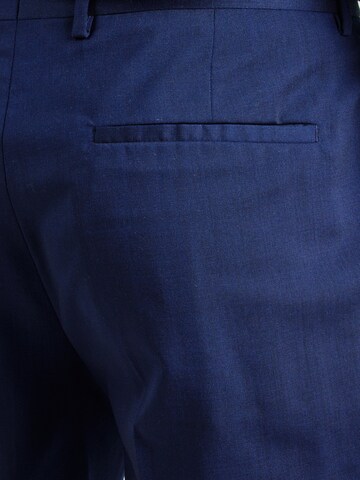 Calvin Klein Slimfit Ráncos nadrág - kék