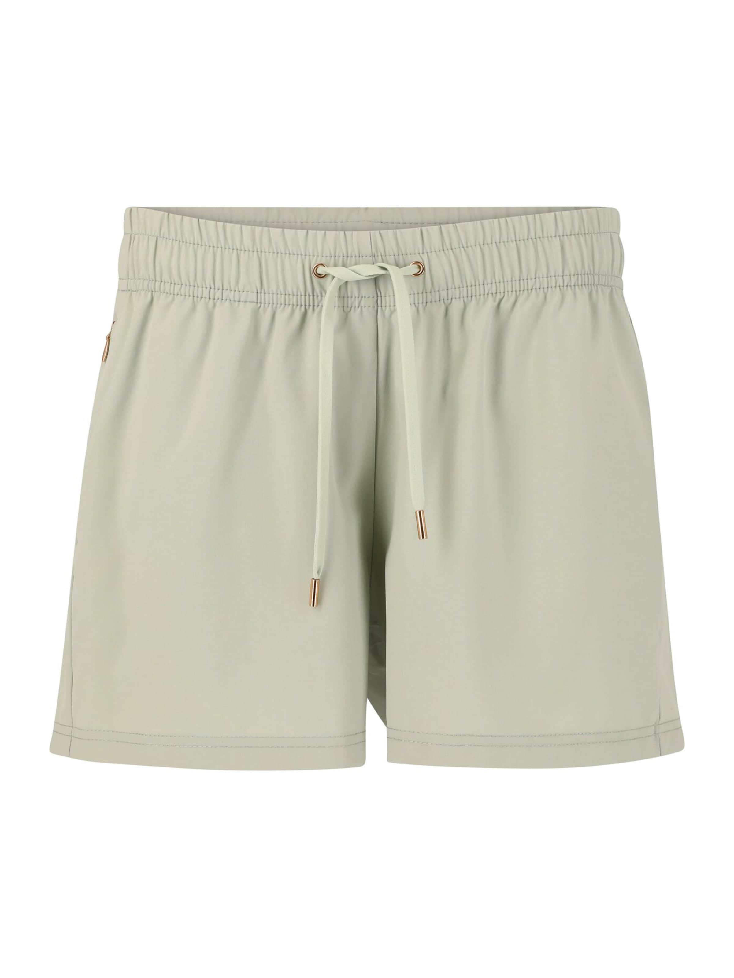 Athlecia Regular Workout Pants &#x27;Gerrit&#x27; in Green: front