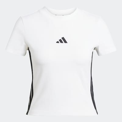 ADIDAS SPORTSWEAR Функционална тениска 'Essentials' в черно / бяло, Преглед на продукта