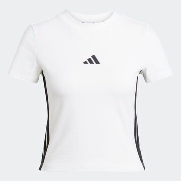 Maglia funzionale 'Essentials' di ADIDAS SPORTSWEAR in bianco: frontale