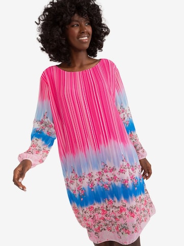 italy moda Kleid in Pink: Vorderseite