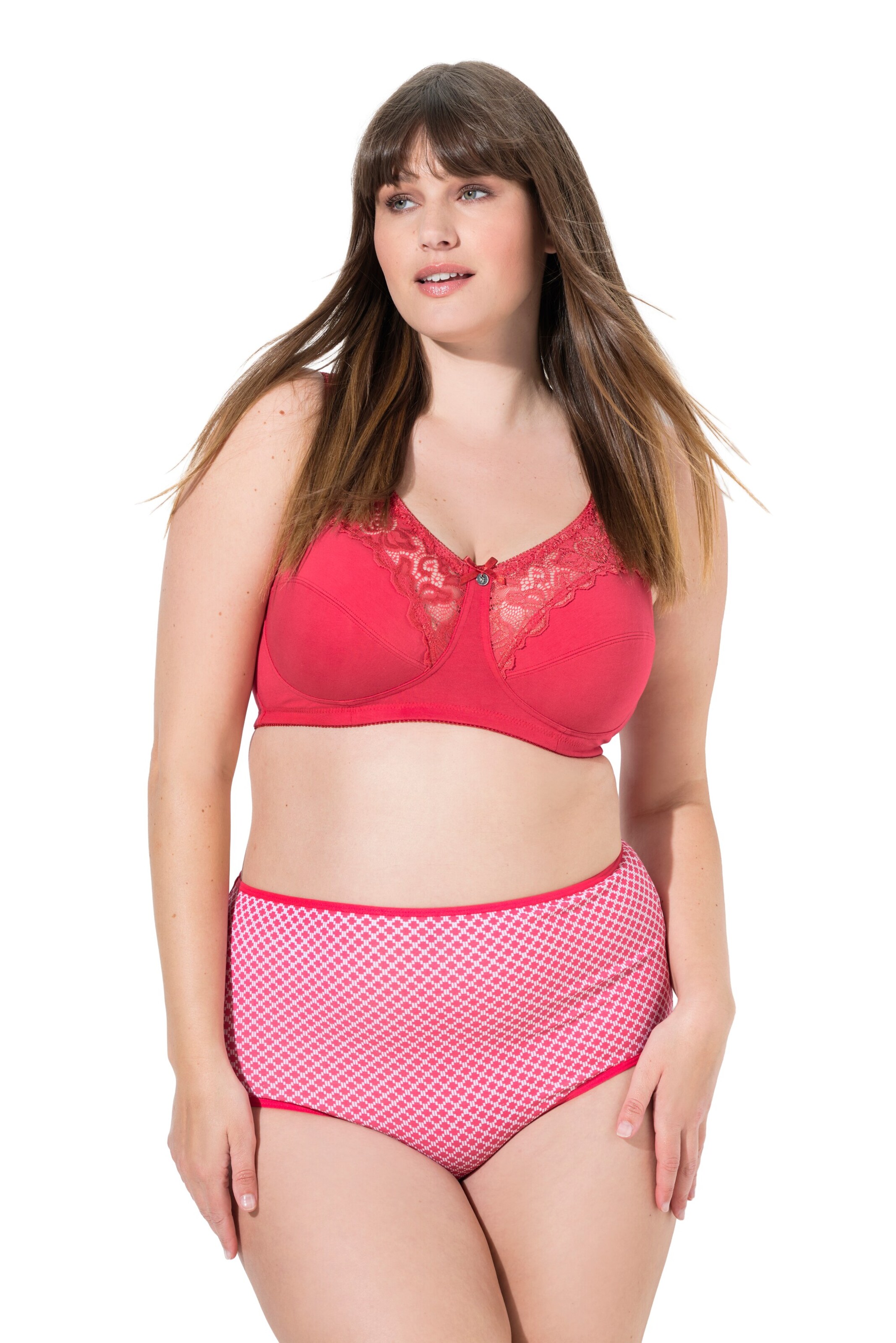Ulla Popken Slip in Pink: front