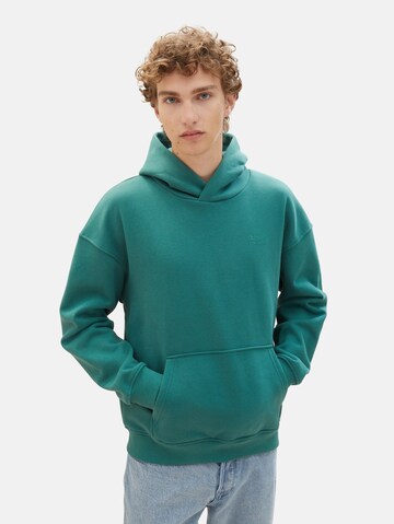 TOM TAILOR DENIM Sweatshirt i grøn