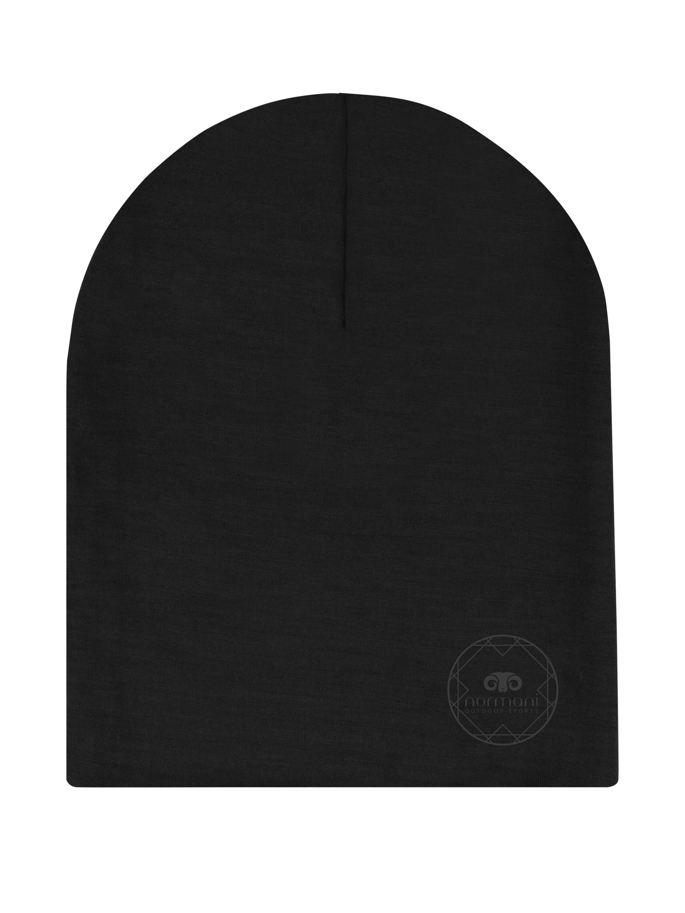 Bonnet 'Geraldton' normani en noir