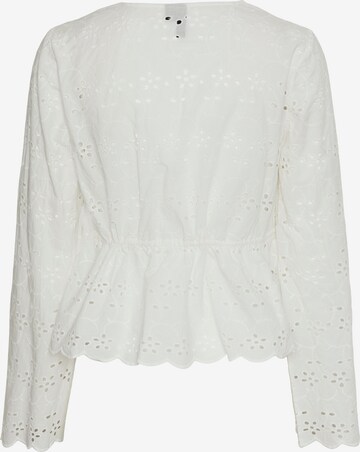 PIECES Blouse 'ARMORINE' in White