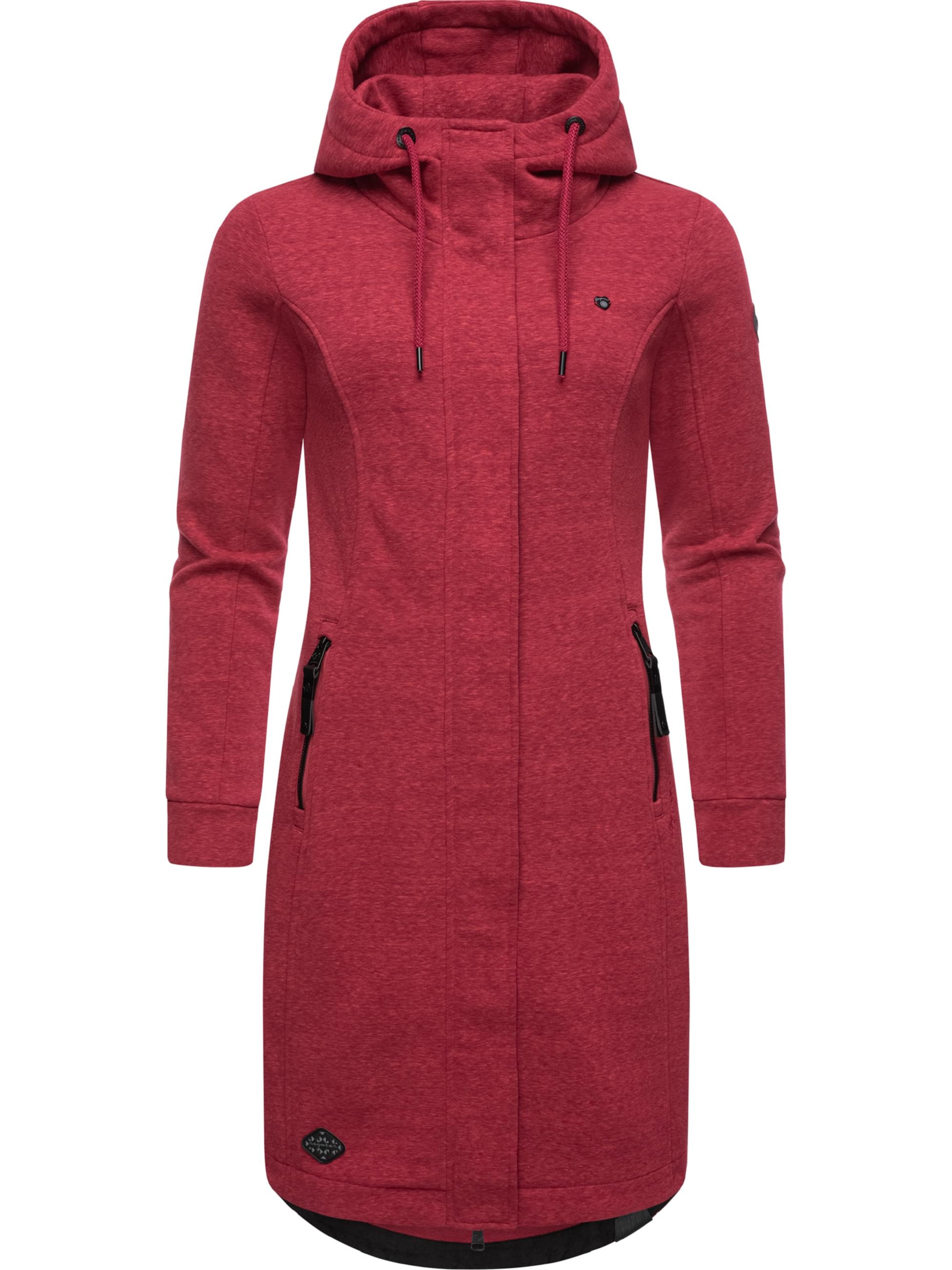Ragwear Raincoat in Red: front