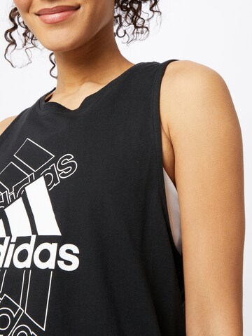 ADIDAS SPORTSWEAR Sports Top in Black